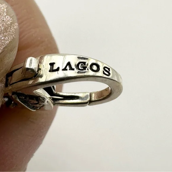 Lagos Quartz Silver & 18 Kt Gold Multistrand Bracelet - Picture 5 of 7